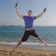 He’s spent a lot of time on the beach, which is a good start. (Photo: Frederic Nebinger/Getty Images)